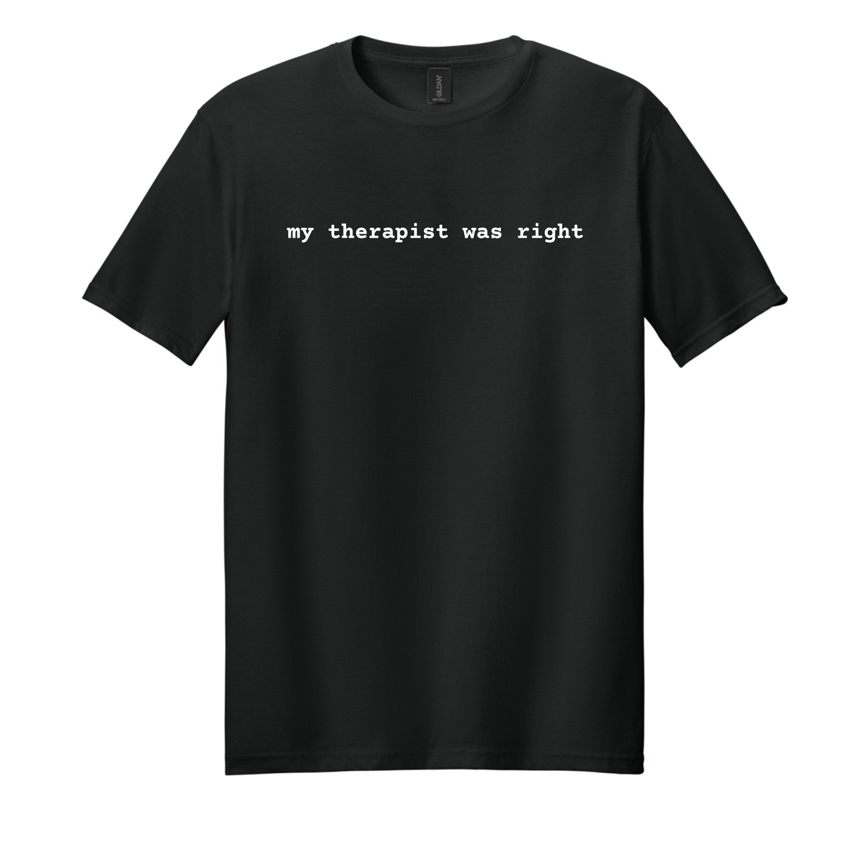 my therapist was right Unisex T-shirt
