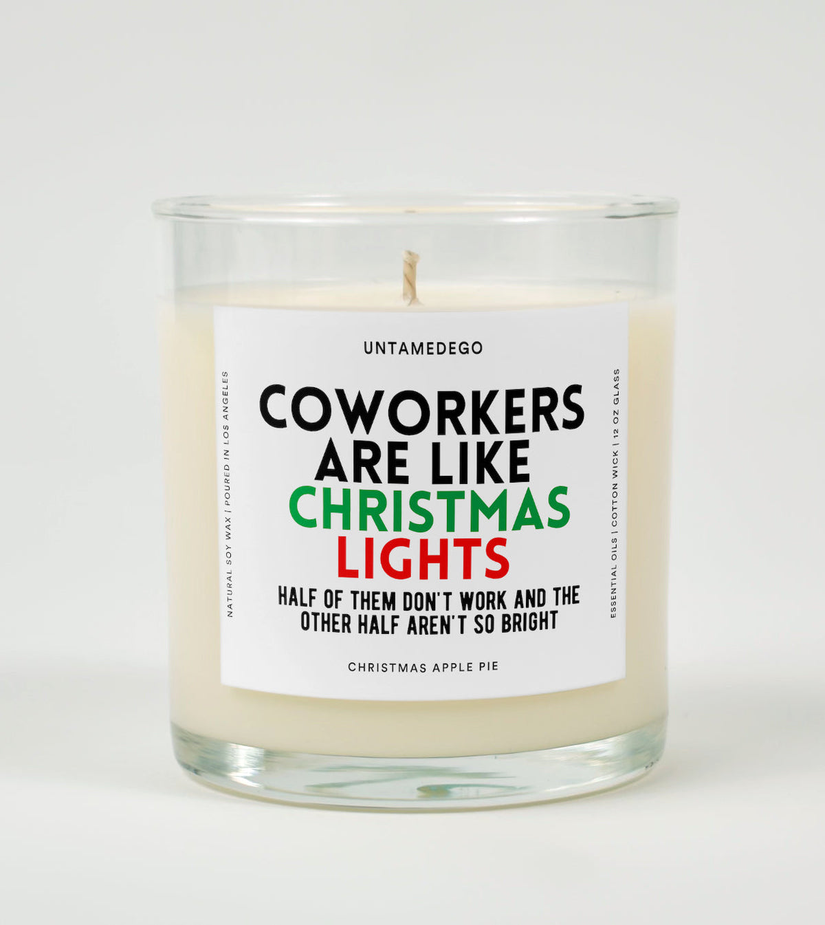 Coworkers Are Like Christmas Lights | Funny Candle