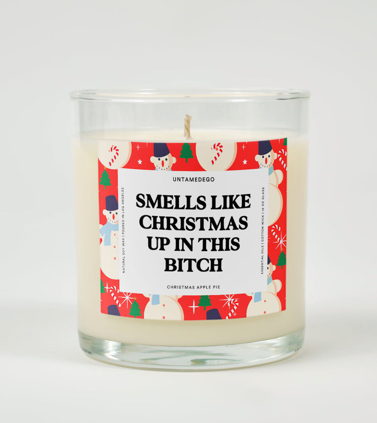Smells Like Christmas Up in This Bitch | Funny Holiday Candle