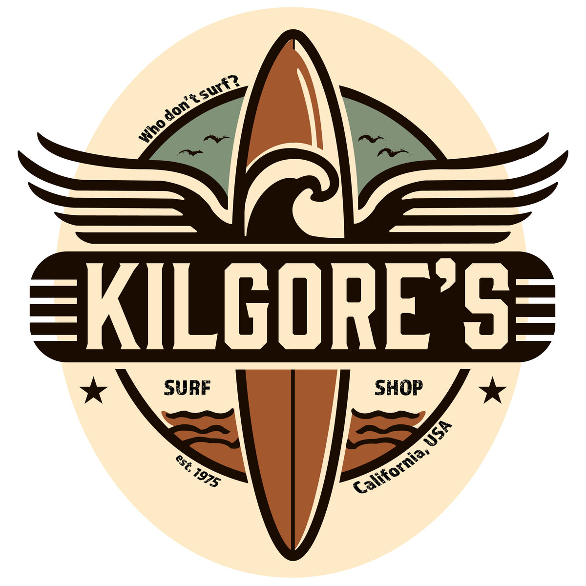 Kilgore's Surf Shop T-shirt