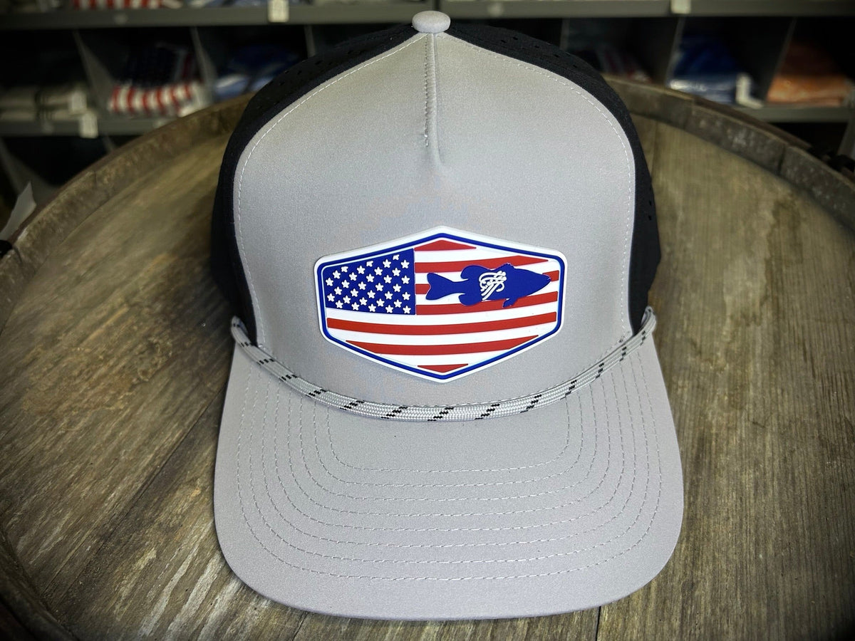 H2O USA BASS GREY/BLACK