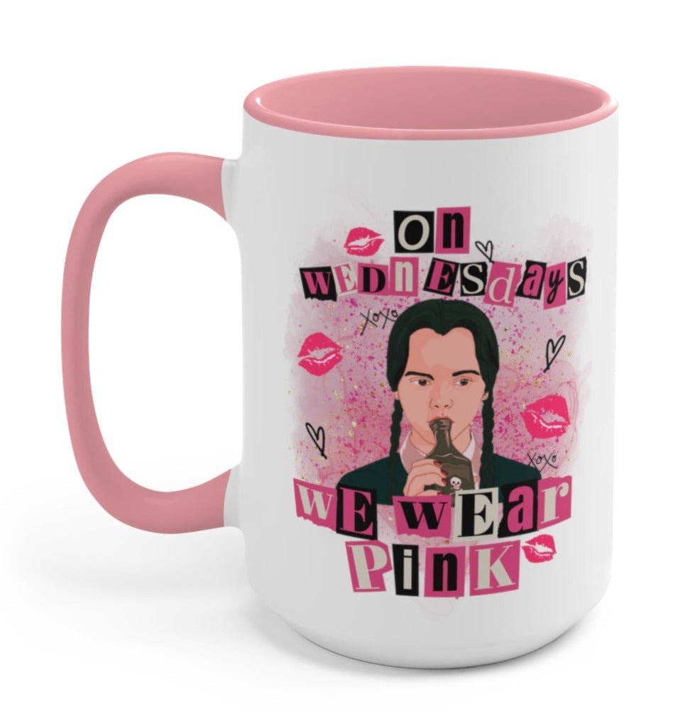 On Wednesdays We Wear Pink 15oz Mug