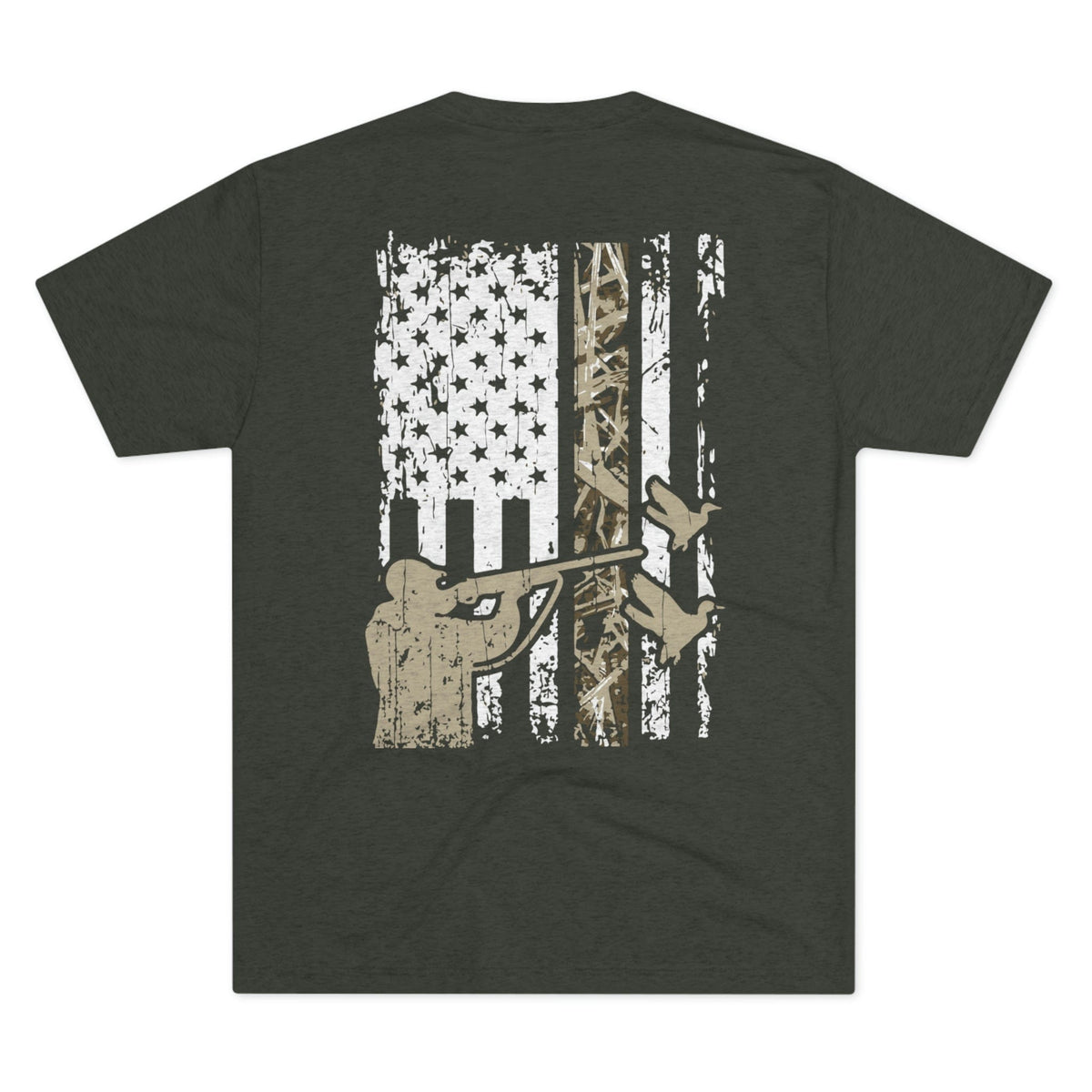 American Waterfowl -  Tri-Blend Crew Tee